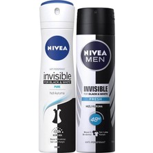 Ala Store & Pure Bayan Deosprey 150 Ml+& Fresh Erkek Deosprey 150 ml 2'li Paket
