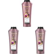 Ala Store Gliss Serum Deep Repair Biotin Kompleksi ve Şakayık Çiçeği Özlü Şampuan 400ML 3lü Paket