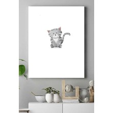 Ala Store (PSTER16558) Kedi Çocuk Odası Kanvas Tablo 6 21 x 30