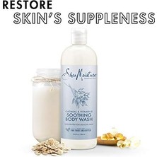 Ala Store Shea Moısture Yulaf Ezmesi & E Vitamini Yatıştırıcı Kokusuz Vücut Şampuanı 586ML
