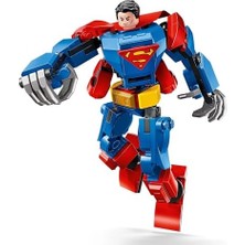 Ala Store Dc Superman Robotu, Lex Luthor’a Karşı 76302-6 Yaş ve Üzeri Süper Kahraman Sevenler Için Yaratıcı Oyuncak Yapım Seti, Doğum Günü Hediyesi (120 Parça)