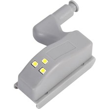 Ala Store Menteşe LED Sensör Işık, Evrensel Dolap Klozet Gece Işıkları, 1'lu Paket(Beyaz)