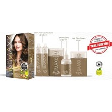Ala Store Maxx Deluxe Beauty Expert Haır Color (Keratin)'li 1 Kutu (2 x 50 Ml) (Açık Kahve 5.0)