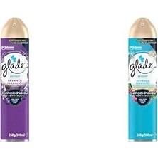 Ala Store Glade Aerosol Lavanta Ferahlığı Oda Kokusu 300 ml (1 x 300 Ml) ve Glade Aerosol Okyanus Sessizliği Oda Kokusu 300 ml (1 x 300 Ml)