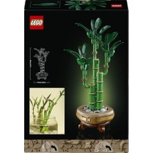 Ala Store Botanicals Şans Bambusu 10344 – Yetişkinler Için Bambu Sapları, Çakıl Taşları ve Ahşap Efektli Saksı Içeren Sevgililer Günü'ne Özel Dekoratif Bitki Modeli Yapım Seti (325 Parça)