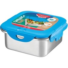 Ala Store Picnik Beslenme Kutusu Kids Çelik 1 Lt Mavi