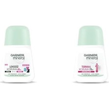 Ala Store Mineral Lekesiz Koruma Roll-On Deodorant + Mineral Termal Koruma Roll-On Deodorant