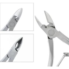 Ala Store Tırnak Eti Pensesi, Paslanmaz Çelik, 9.6 Cm, Metalik Gri, Batık Tırnak Bakımı Için, MB-TIM-002