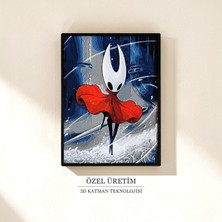 Saes Labs Hollow Knight Hornet 3D Tablo 15×20 cm