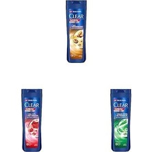 Ala Store Clear Men Kepeğe Karşı Şampuan Seti (3X350ML)