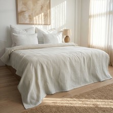 Tekstil Home Pike Çift Kişilik %100 Pamuk Bordürlü Model Lüx Yatak Örtüsü