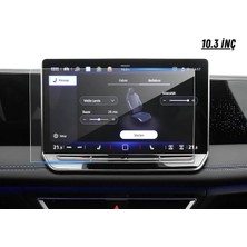 Uniqanatolia Volkswagen Golf 8.5 2025 Navigasyon ve Multimedya Uyumlu Nano Ekran Koruyucu