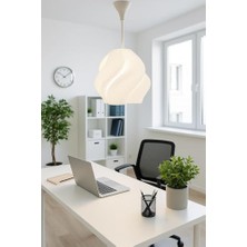 Ala Store Modern Spiral Tasarım Avize – Dekoratif Tavan Lambası, Şık ve Dayanıklı Aydınlatma, Salon Yatak Odası, Mutfak, Ofis ve Iş Yerleri Için Uyumlu