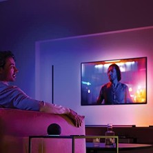 Ala Store Hue Play Gradient Light Tube Renklı Akıllı LED Aydınlatma, Siyah, 125 cm