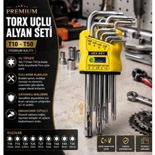 Kalemhane 9 Parça Torx Seti Yüksek Kalite