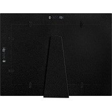 Ala Store 5x7 Çift Resim Çerçevesi Kömür Siyahı - Dokulu Ahşap ve Cilalı Cam - Duvar ve Masa Için Yatay ve Dikey Formatlar, 2 5x7 Açıklık