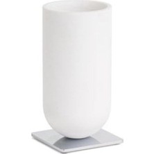 Ala Store Diş Fırçalığı Beyaz/krom Renk 143X75X75 mm