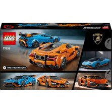 Ala Store Speed Champions Lamborghini Revuelto ve Huracán Sto 77238 – 10 Yaş ve Üzeri Çocuklar Için Çift Model Araba, Detaylı Yarış Arabaları ve Sürücü Figürleriyle Oyun ve Sergileme Yapım Seti (607 Parça)