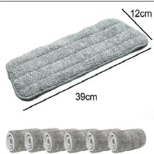 Ala Store Sprey Mop Uyumlu Mikrofiber Yedek Bezi 39X12 cm (5)