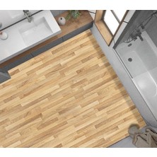 Ala Store Yer Kaplama Zemin Kaplama Folyosu 65X130 cm Ahşap Parke Dokusu