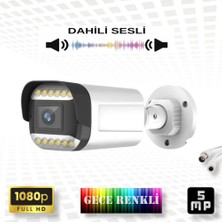 Bises 5 Megapiksel Sony Lens Sesli 12 Warm LED Gece Renkli Gösteren Güvenlik Kamerası Bs 312WS