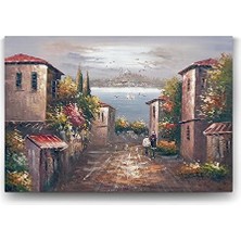 Ala Store Eski Istanbul Sokakları Tablo - 90X60CM