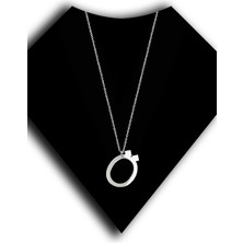 Roxx Jewellery 925 Ayar Gümüş Ö Harf Unisex Kolye