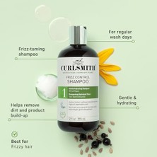 Ala Store Curlsmıth - Kıvırma Kontrolü Temizleyici, Nazik Nemlendirici Saç Şampuanı, Tüm Kıvrılma Tipleri Için, Uzun Ömürlü Kabarma Kontrolü, Vegan, 355 Ml/12 Fl Oz