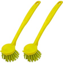 Ala Store Lavabo Temizleme Fırçası, 2 Adet (Sarı)