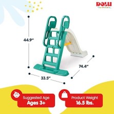 Ala Store Dolu 2 In 1 Büyük Su Kaydırağı Yeşil 2602