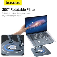 Ala Store Ayarlanabilir Dizüstü Bilgisayar Standı, 360 Derece Dönebilen Ayarlanabilir Dizüstü Bilgisayar Standı (Üç Katlı Versiyon) MacBook Air Pro, Xps, Hp Vb. Için Ergonomik Katlanabilir Stand