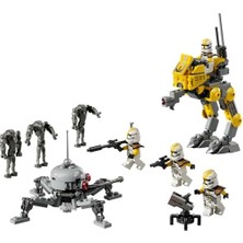 Ala Store 327. Star Corps Klon Trooper Savaş Paketi 75431 – 7 Yaş ve Üzeri Çocuklar Için Yaratıcı Oyun Deneyimi Sunan Askeri Araç ve Silah Içeren Model Oyuncak Yapım Seti (258 Parça)