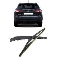 CME PARTS Nissan Qashqai 2 J11 2014-2021 Uyumlu Arka Cam Silecek Kolu ve Süpürgesi Takım 28790JD00A