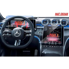 Uniqanatolia Mercedes S400 Hayalet Ekran ve Multimedya Uyumlu Set Mat Ekran Koruyucu