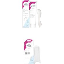 Ala Store Pure Cream 200 ml + Veet Pure Sir Ağda Bandı Yüz - 20 Adet