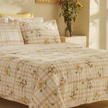 Ala Store MINELLA%100 Pamuk, Soft Çift Kişilik Nevresim Takımı, Sarı