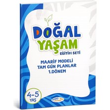 Doku Aes Okul Öncesi Doğal Yaşam Eğitim Seti 4-5 Yaş Maarif Modeli Tam Gün Planlar 1. Dönem