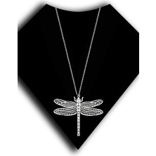 Roxx Jewellery 925 Ayar Gümüş Yusufçuk Tasarım Kadın Kolye