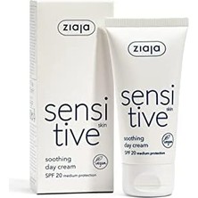 Ala Store Ziaja Sensitive Yatıştırıcı Gündüz Kremi Spf 20, Hassas Cilt Serisi, 50 ml