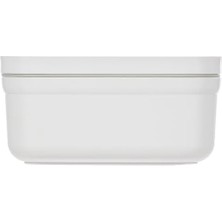 Ala Store Fresh & Save Vakumlu Yemek Taşıma Kabı, S, Plastik, Beyaz-Gri 3lü Paket