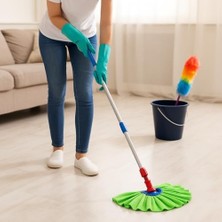 Ala Store Havlu Mop Başlığı – Mikrofiber, Süper Emici, Dayanıklı ve Renkli Temizlik Bezi (Tüm Mop Saplarına Uyumlu), Karışık Renk
