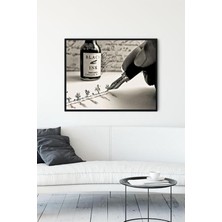 Ala Store (PSTER10862) El Yazısı Çerçeveli Tablo (40X50CM)