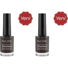 Ala Store Nail Flawless Oje 70 Mystery Night, Siyah (2 Paketi)