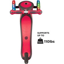 Ala Store Globber Primo Plus Işıklı Scooter - Kırmızı