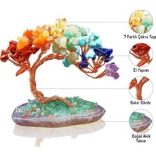 Ala Store 7 Çakra Reiki Para Ağacı – Doğal Kristal Taş Dekor, Enerji Dengeleme, Feng Shui, Şans ve Pozitif Enerji