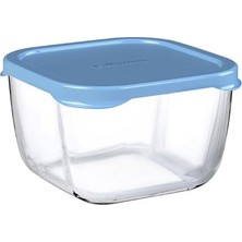 Ala Store Snowbox Saklama Kabı Mavi Kapaklı 275 cc 53223 4'lü Set
