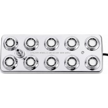 Gümrük Bey RM-10D48F 10 Başlı Ultrasonik Mist Makinesi – Gölet ve Çeşme Sisleme Nemlendirici