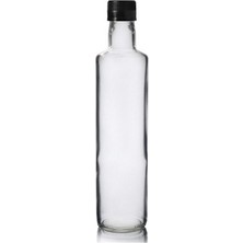 Ziylan 250 ml Şeffaf Dorika Şişe, 12 Adet, Cam Şişe, Zeytinyağı Şişesi,şeffaf Şişe, Yağ Şişesi, Dorika Şişe