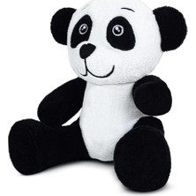 Esranın Dünyası 20-25 cm Figürlü Pelüş Ayıcık, 20 cm Teddy Bear,sevgiliye Hediye,plush Toys,ofis Hediyesi,iyi Ki Varsın,tişörtlü,ayıcık,maymun,eşek,civciv,inek (Panda)