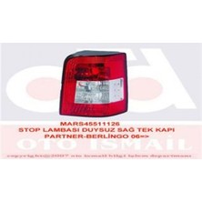 Mars Depomix Stop Lambasi Sağ [ Peugeot Partner Tek Kapi 2006 ]